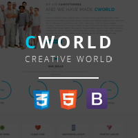 CWorld - Multi Purpose HTML Bootstrap Template