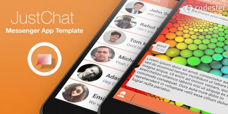 JustChat - Android Messenger App Template