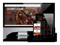 Gourmet - WordPress Restaurant Theme Screenshot 1