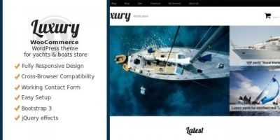 Luxury - WooCommerce  WordPress Theme