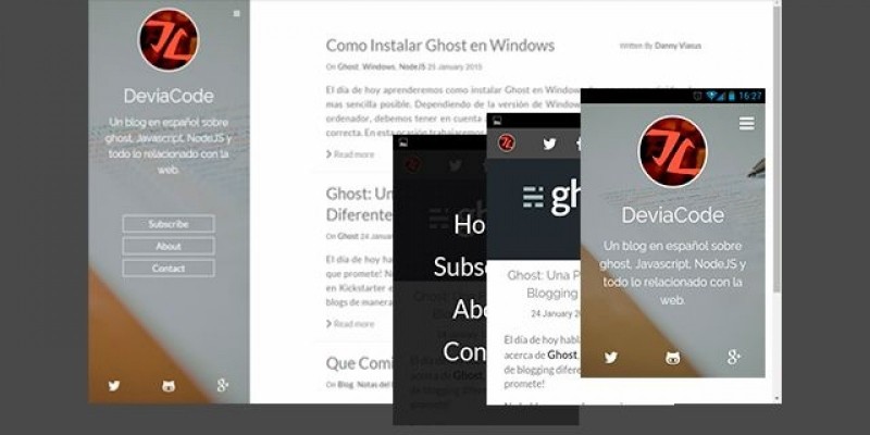 Stone Clarity - Responsive Ghost Theme