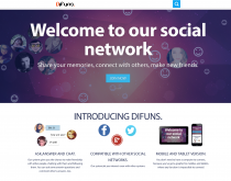 DiFuns - Social Ask Professional Script PHP Screenshot 1