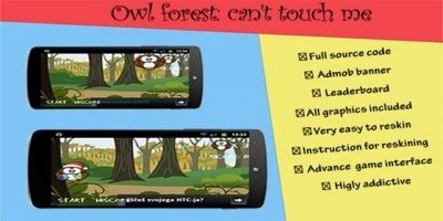 Owl Forest With Admob - Android Game Source Code