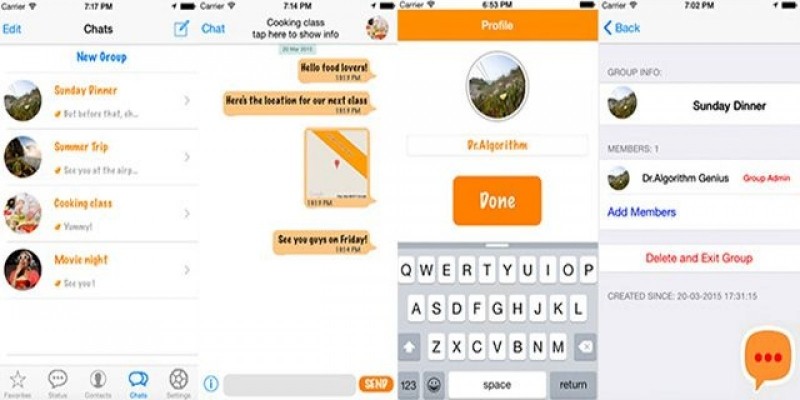 CatchUpz - iOS Chat App Source Code