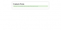 PHP Captcha & AJAX Contact Form Screenshot 5