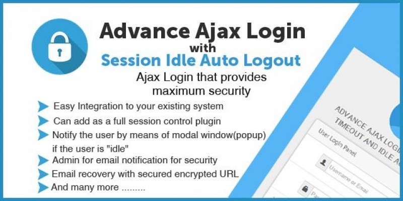 Advance Ajax Login System - PHP Script 