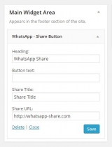 Wordpress WhatsApp Share Button Plugin  Screenshot 9