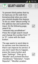Security Assistant - Android App Source Code Screenshot 2