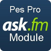 Ask-FM Likes - PES pro v2 Module
