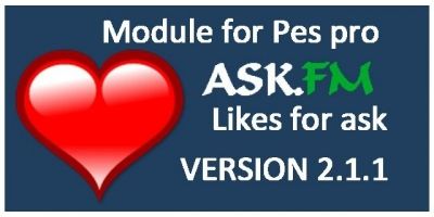 Ask-FM Likes - PES pro v2 Module