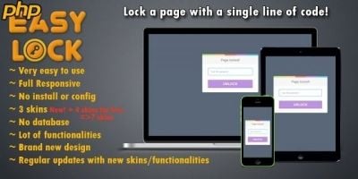 PHP Easy Lock - Password protect PHP Script