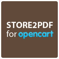 Store2PDF for OpenCart