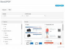 Store2PDF for OpenCart Screenshot 1