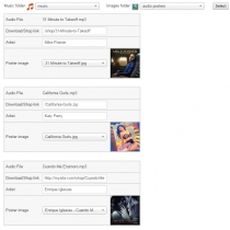 SJ AudioFly Player - Joomla Extension Screenshot 5
