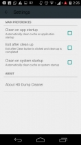 HD Dump Cleaner - Android App Source Code Screenshot 5