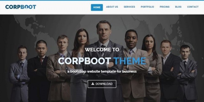 Corpboot – Corporate HTML Template