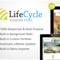 LifeCycle Premium Multipurpose WordPress Theme