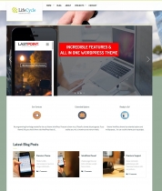 LifeCycle Premium Multipurpose WordPress Theme Screenshot 2
