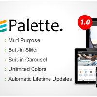 Palette Premium Multipurpose WordPress Theme