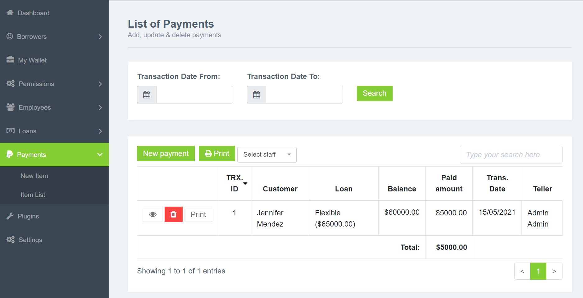 Loan management system php source code free download free