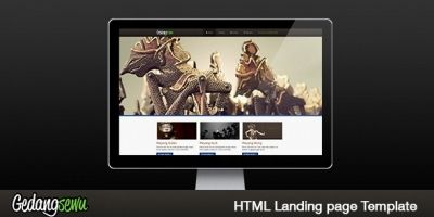 Gedangsewu - Responsive Landing Page HTML Template