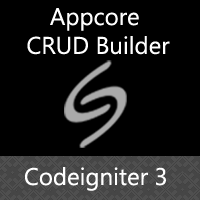 Codeigniter Appcore CRUD Admin