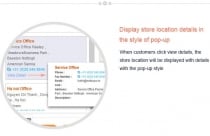 Magento Store Locator Extension Screenshot 1
