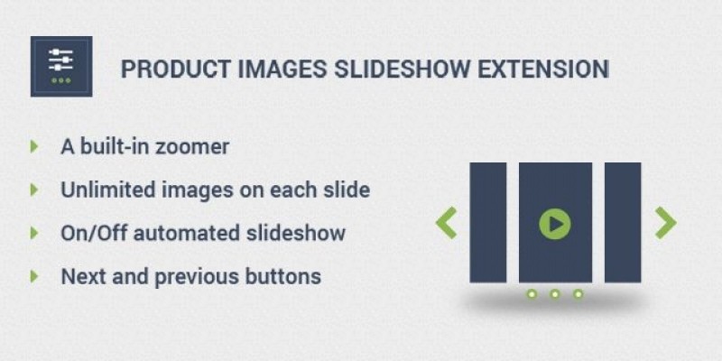 Magento Product Images Slideshow Extension