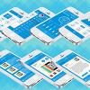 Shop & Communication iOS App UI