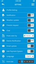 Shop & Communication iOS App UI Screenshot 5