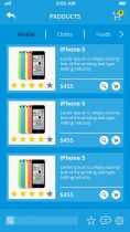 Shop & Communication iOS App UI Screenshot 14