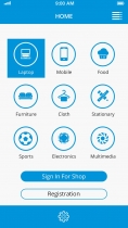 Shop & Communication iOS App UI Screenshot 19