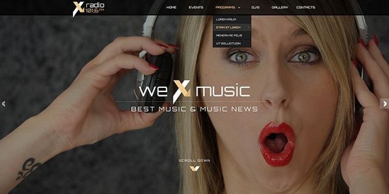 Radio Station - HTML Bootstrap Template