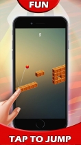 Jump Red Ball - Android and iOS Game Source Code Screenshot 1