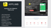 Applimb - Mobile App Onepage HTML Template Screenshot 1