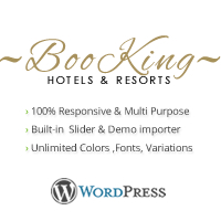 Booking - Hotel & Resort WordPress Theme