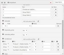 Estimate Form Costs Calculator - Wordpress plugin Screenshot 2