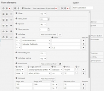 Estimate Form Costs Calculator - Wordpress plugin Screenshot 4