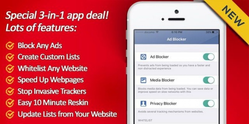Ad Blocker - iOS App Source Code