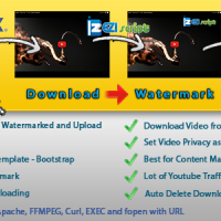 Youtube Auto Uploader with Watermark - PHP Script