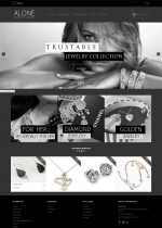 Alone Jewelry - PrestaShop Theme Screenshot 1