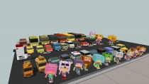 Crossy Road City - Unity Game Source Code Screenshot 1
