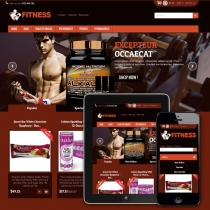 Fitness - PrestaShop Theme Screenshot 1