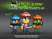 2D Game Character SpriteSheets 01 Screenshot 1