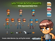2D Game Character SpriteSheets 01 Screenshot 2