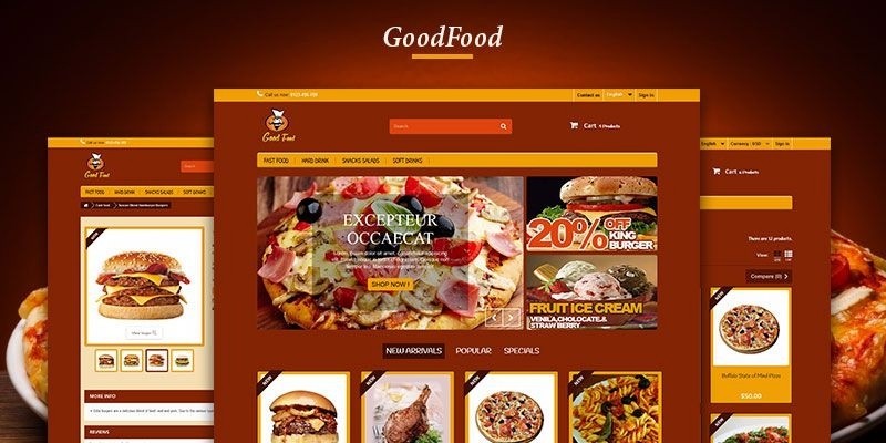 Good Food - Restaurant PrestaShop Theme
