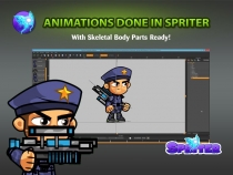 Soldiers 2D Game Character SpriteSheets 05 Screenshot 3