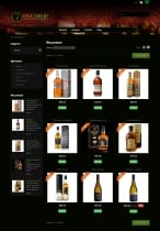 One Drop - Whine & Whiskey Store PrestaShop Theme Screenshot 2