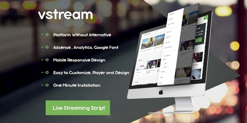 vStream - Video Stream PHP Script