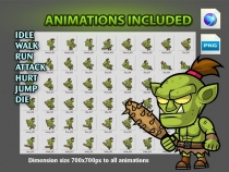 Ors 2D Game Character SpriteSheets 08 Screenshot 4
